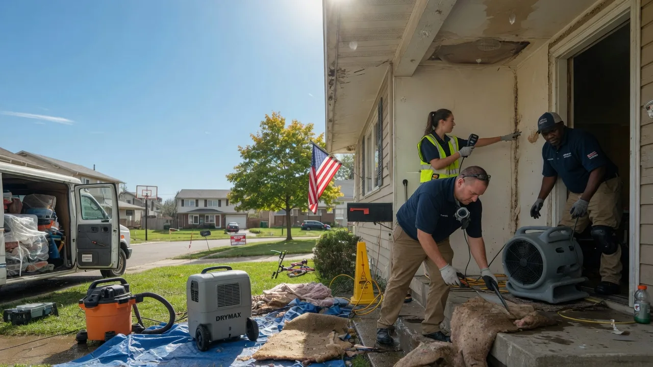 Water Damage Restoration in Bush, LA near me